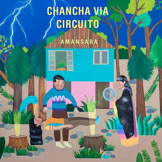 Chancha Via Circuito - Amansara LP Vinyl Album (VG+ Condition) | Electronic, Folktronica Music for Relaxation & Meditation