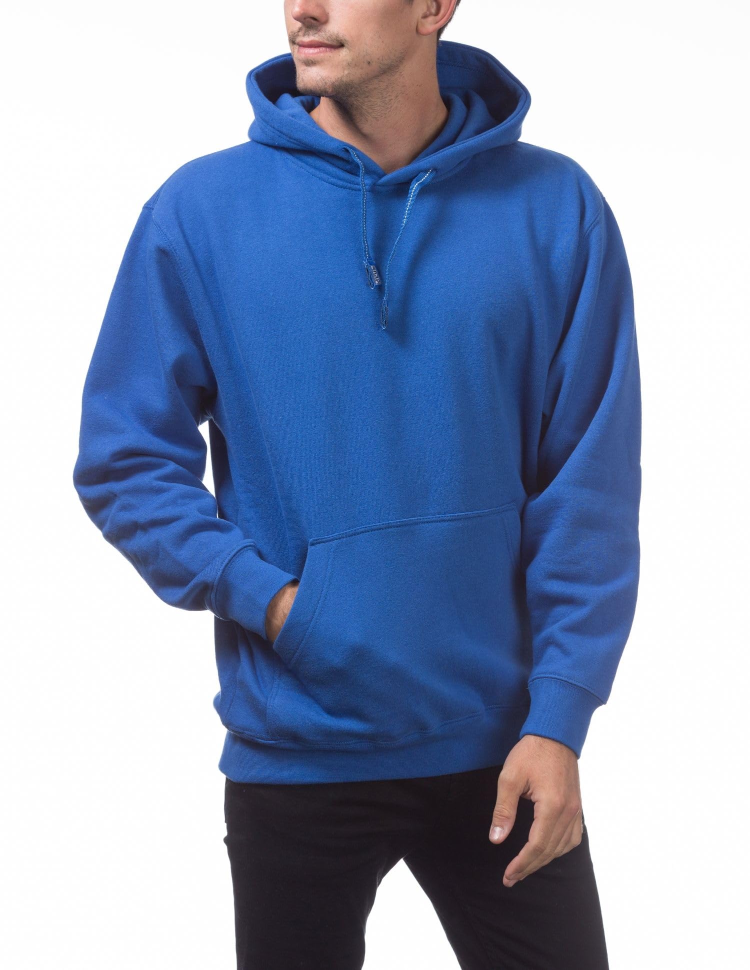 Pro Club Men's Heavyweight Pullover Hoodie - Premium Cotton Fleece Sweatshirt for Gym, Workout & Casual Wear | Warm Winter Hooded Sweater for Street Style & Outdoor Activities
