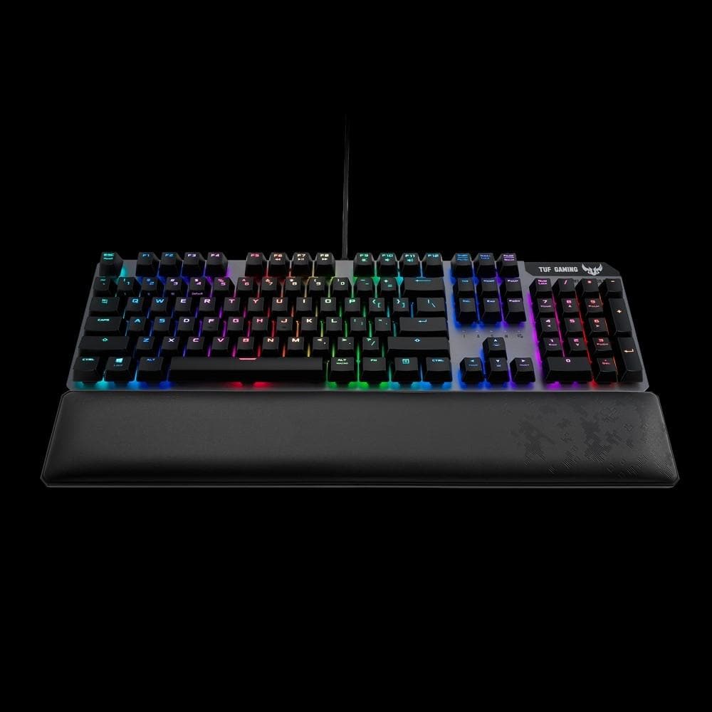 ASUS TUF Gaming K7 Mechanical RGB Keyboard - Tactile Optical Switches, 2-Year Warranty - Perfect for PC Gaming, Esports & Office Work