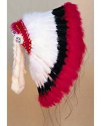 Premium Hand-Painted Feather Warbonnet Kit - Authentic Native American Headdress for Powwows, Cosplay & Cultural Events