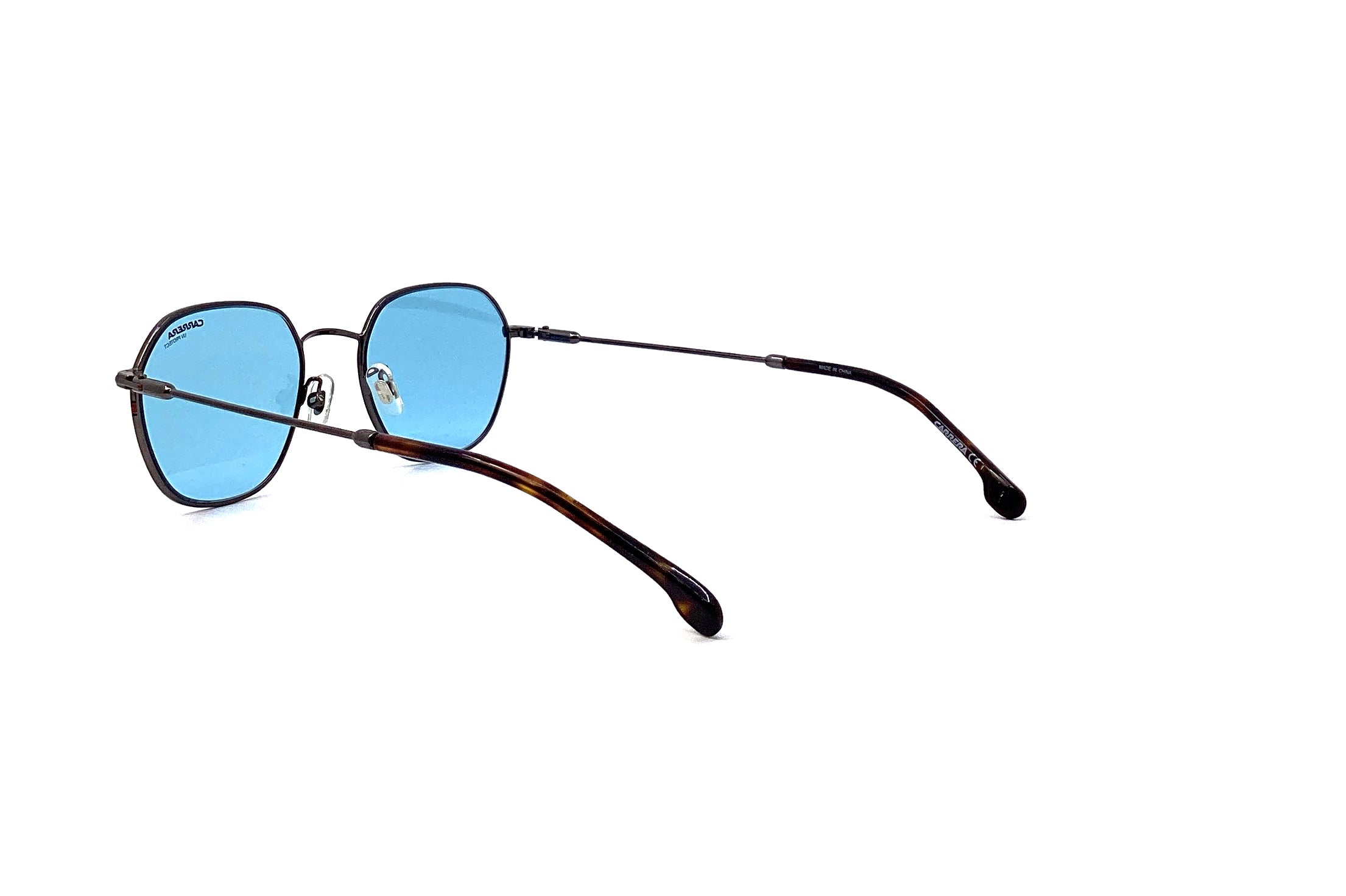 Carrera 180F/S Blue Sunglasses - Polarized UV Protection for Men & Women - Perfect for Driving, Running, and Outdoor Sports