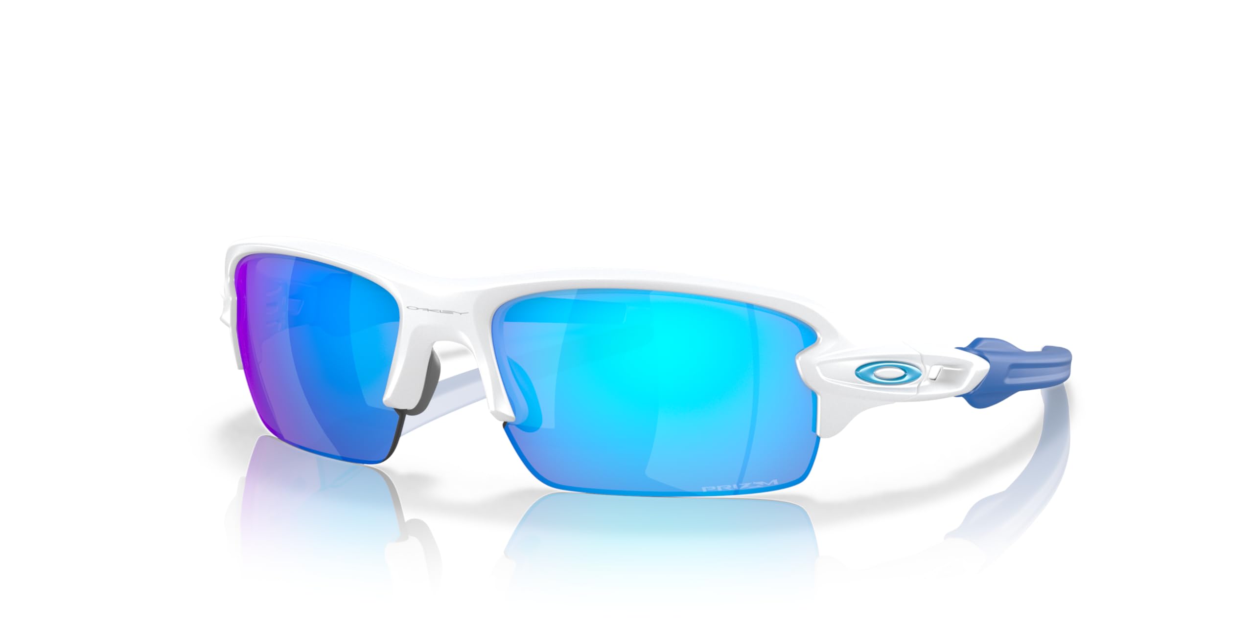 Oakley Kids' OJ9005 Flak XS Rectangular Sunglasses - UV Protection, Lightweight & Durable for Outdoor Sports, Beach & Daily Wear