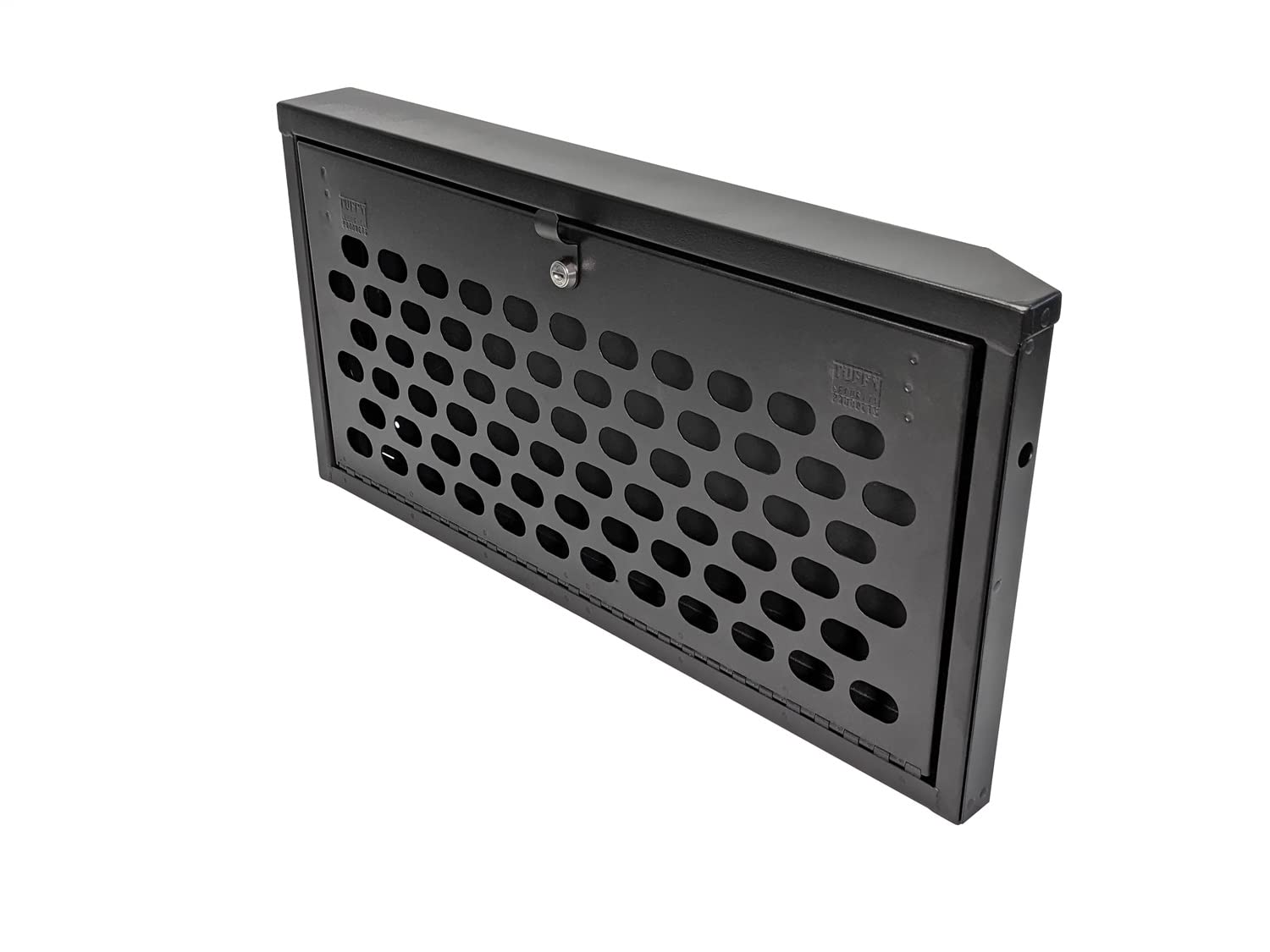 Tuffy Security Lockbox for Jeep Wrangler JK (2007-2018) | Heavy-Duty MOLLE Tailgate Storage Organizer | Secure Gear Storage for Off-Road Adventures & Camping Trips