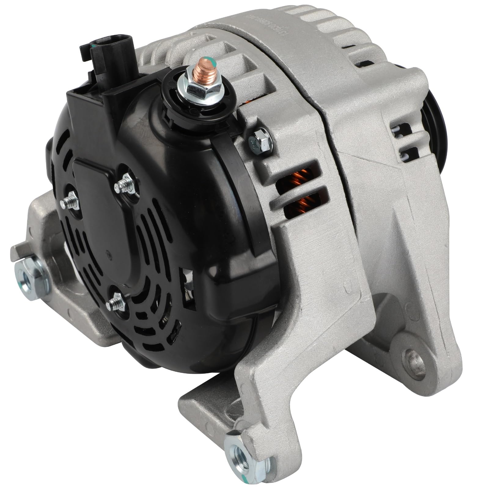 160Amp High Output Alternator for 2009-2014 Ram 1500 5.7L, 2010-2018 Ram 2500 5.7L, 2011-2018 Ram 3500 5.7L - Direct Replacement Part #11299 - Perfect for Off-Roading, Towing & Heavy-Duty Electrical Upgrades
