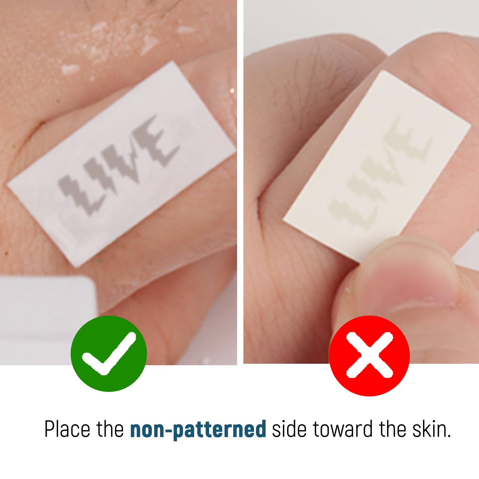 100PCS Semi Permanent Temporary Tattoos for Adults - Waterproof Fake Tattoos Lasts 1-2 Weeks - Punk Style Small Tattoos for Finger Hand Arm Body - Perfect for Parties Festivals Halloween Costumes & Cosplay