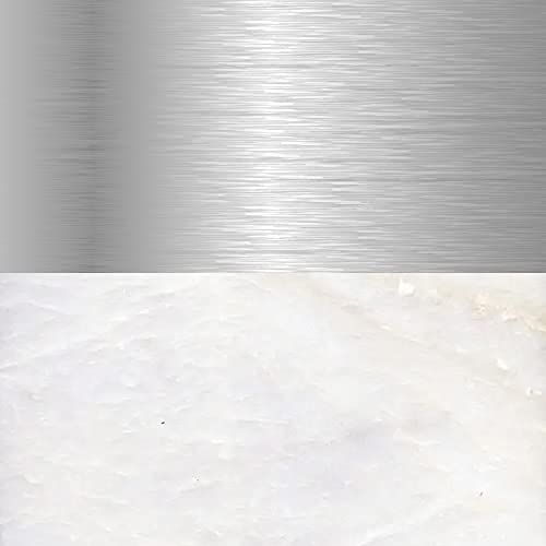 Marble + Brushed Nickel