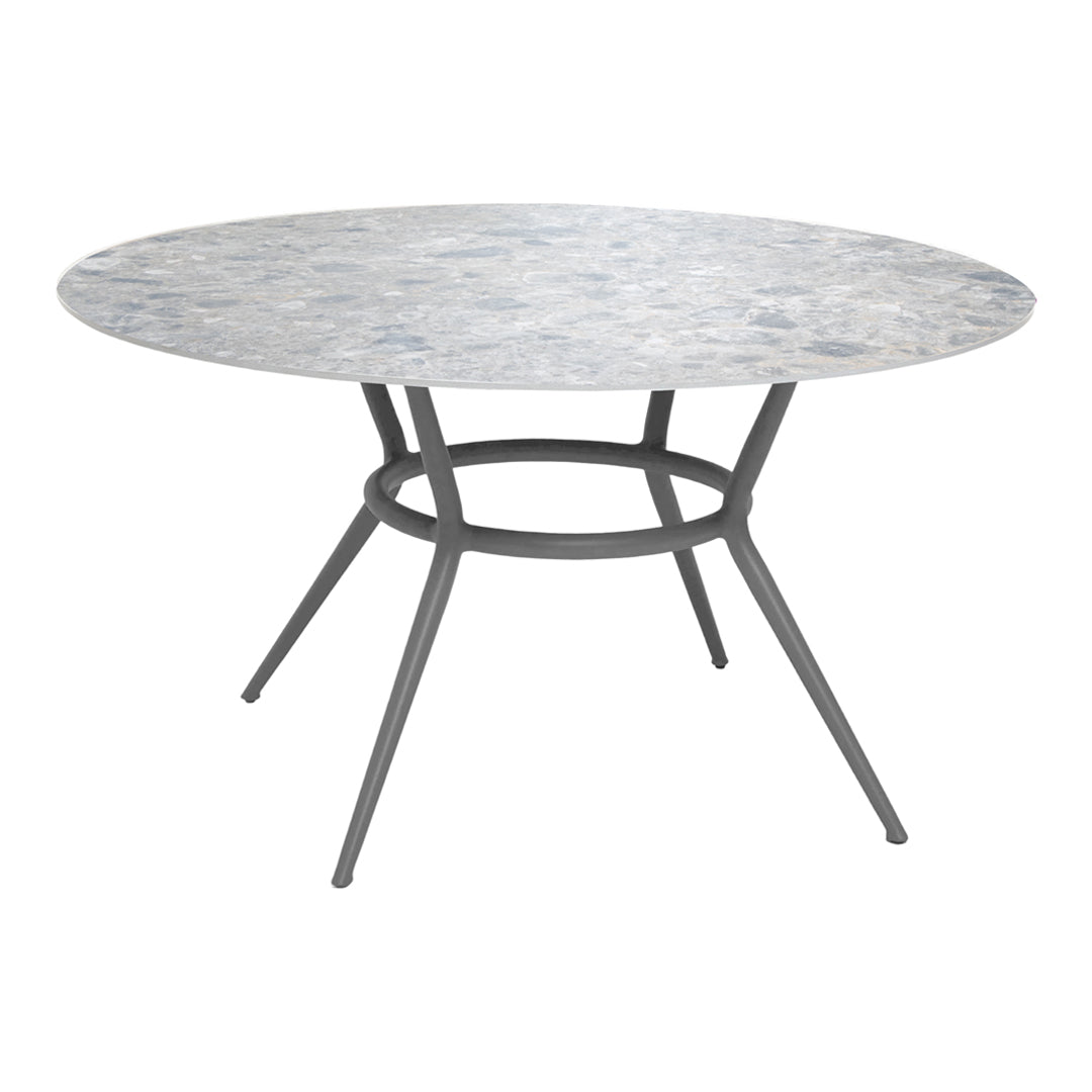 Joy Outdoor Dining Table Round - Durable Patio Furniture for Garden, Deck, and Backyard - Perfect for Outdoor Entertaining & Relaxation