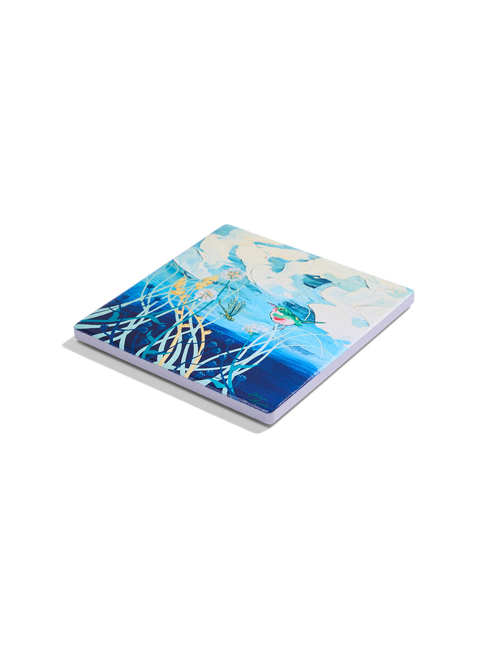 Dragonfly Coaster Set - Absorbent Ceramic Drink Coasters for Home & Office Decor - Perfect for Coffee Tables, Bars, and Kitchen Use