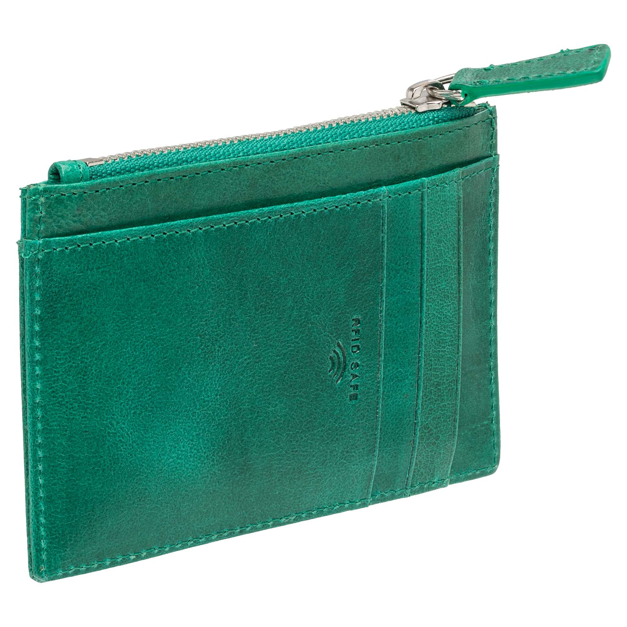 Mancini South Beach RFID Blocking Card Holder with Coin Pocket - Secure Wallet for Travel, Shopping & Daily Use