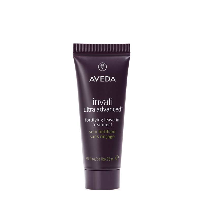 Aveda Invati Ultra Advanced Fortifying Leave-In Treatment for Thinning Hair - Scalp & Hair Strengthening Solution for Daily Use at Home or Salon