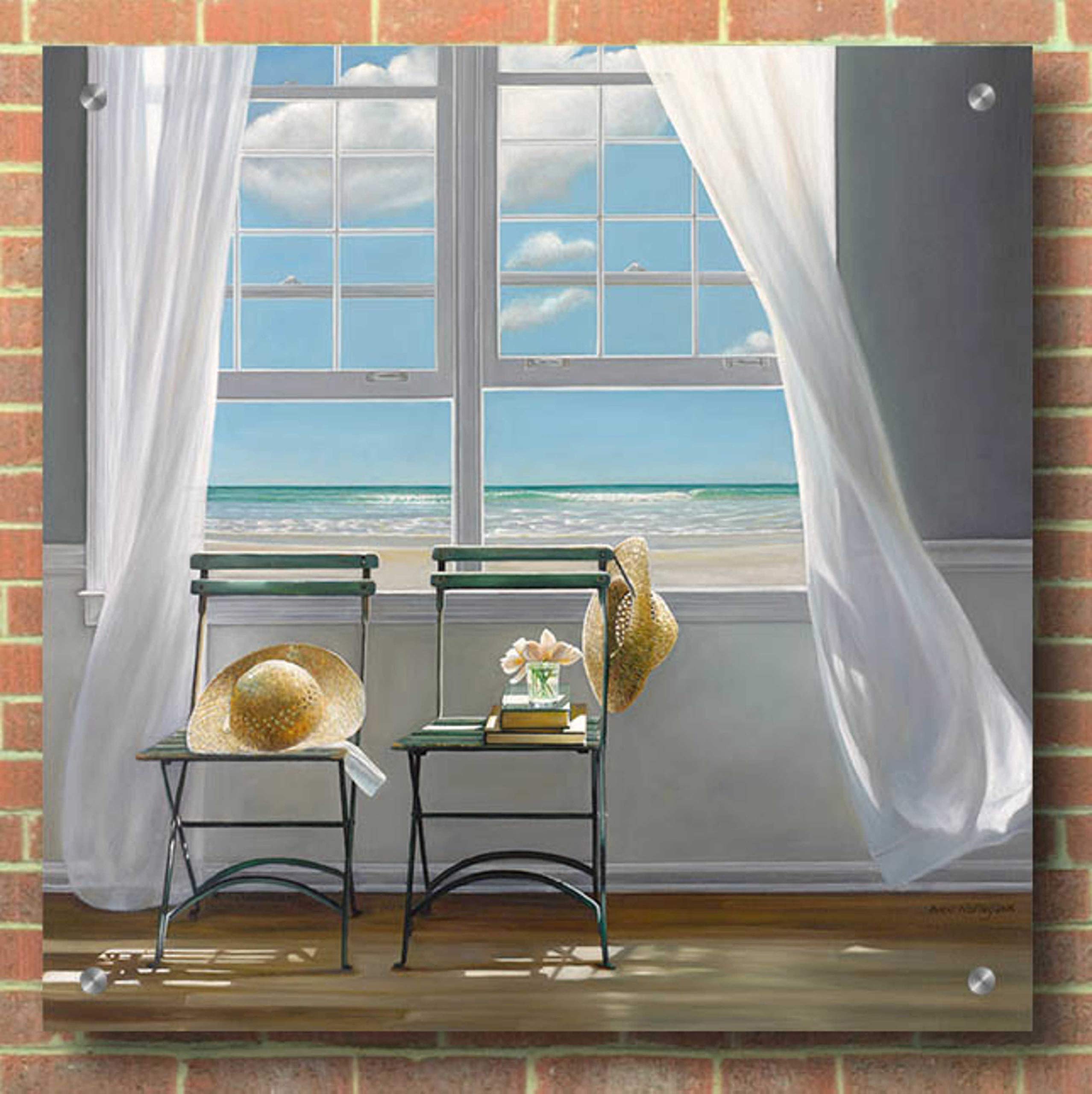 Karen Hollingsworth 'Slow Motion' Epic Graffiti Acrylic Wall Art Painting - 36x36 Inches Modern Canvas Art for Living Room, Bedroom & Office Decor