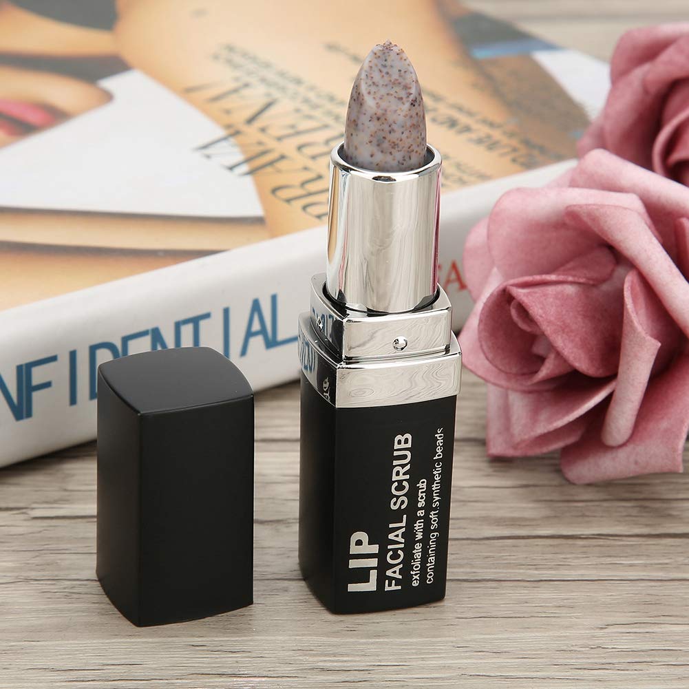 Exfoliating Lip Scrub Stick - Nourishing Lip Care for Dry, Chapped Lips - Removes Dead Skin & Cuticles - Hydrating Lip Treatment for Smooth, Soft Lips - Perfect for Daily Lip Care Routine & Pre-Lipstick Prep
