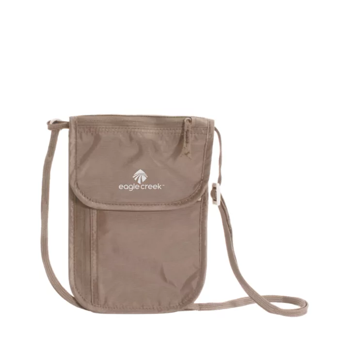 Eagle Creek Undercover Neck Wallet Deluxe - RFID Blocking Travel Money Belt for Men & Women - Secure & Lightweight for Airports, Hiking, and International Trips
