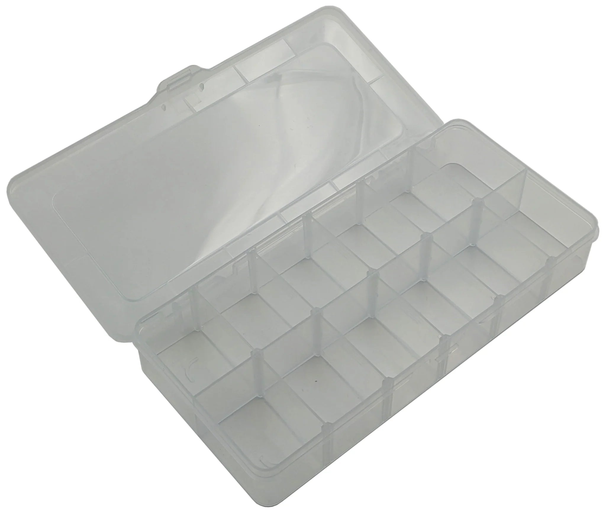 Clear Plastic Storage Box with Lid - 10