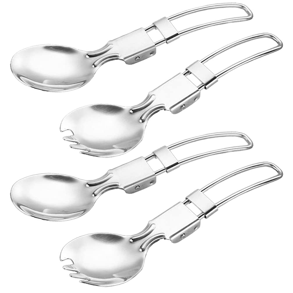 The Adventure That Almost Wasn't: A Tale of Preparedness and the Amosfun 4-Piece Stainless Steel Folding Spoon and Fork Set