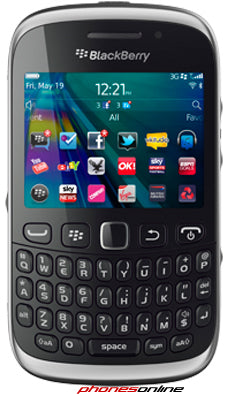 Refurbished BlackBerry Curve 9320 Unlocked Smartphone - Perfect for Business Professionals & Students (SIM Free)