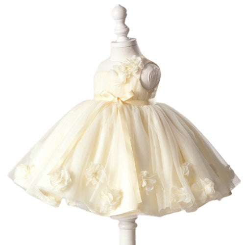 Easter Baby Girl Dress Sleeveless Summer Formal Princess Toddler Prom Gown - Perfect for Parties, Photos & Special Occasions