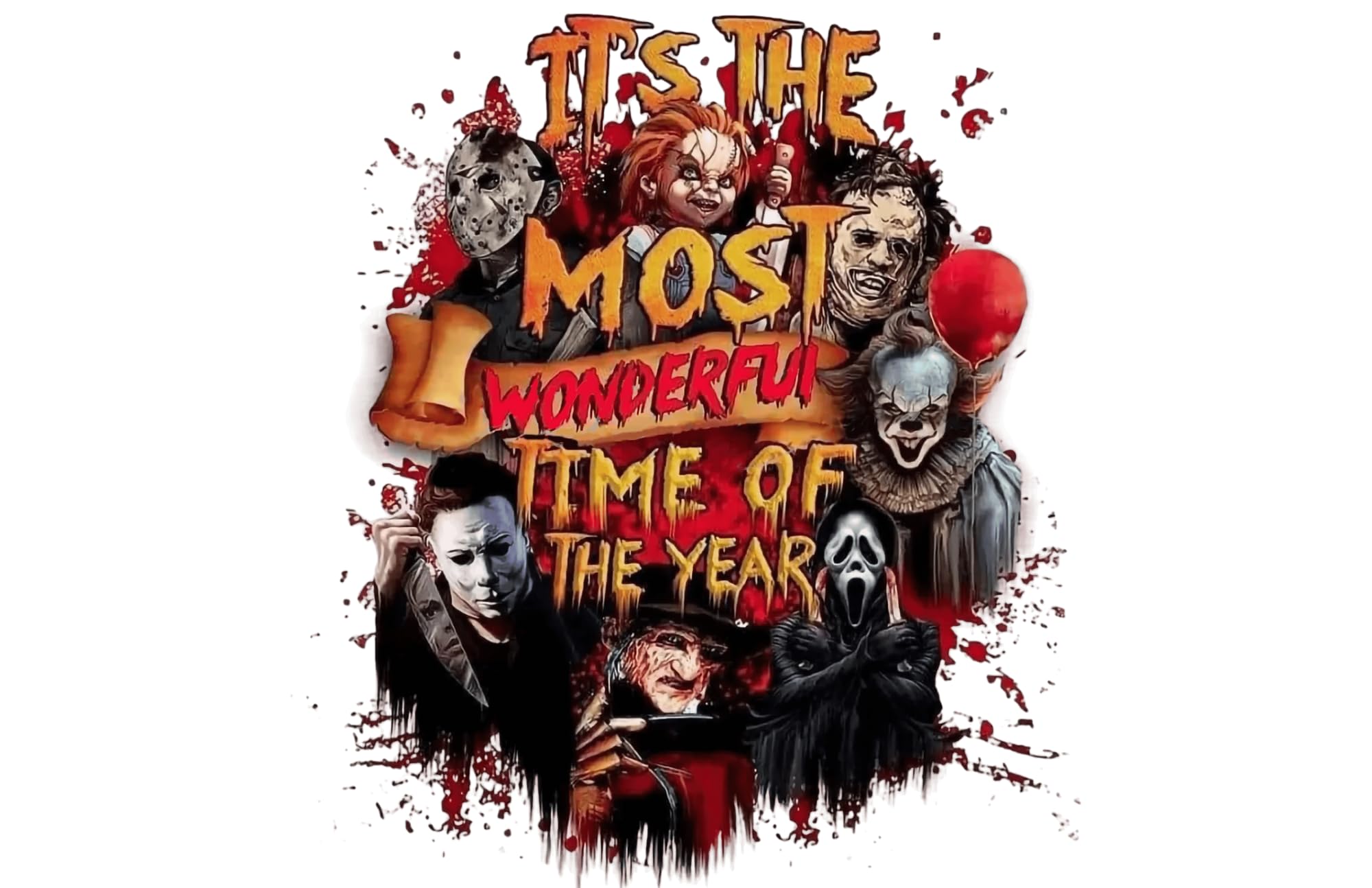 Horror Halloween Handmade Sublimated Mouse Pad - Spooky Gaming & Office Accessory for Halloween Decor & Gifts