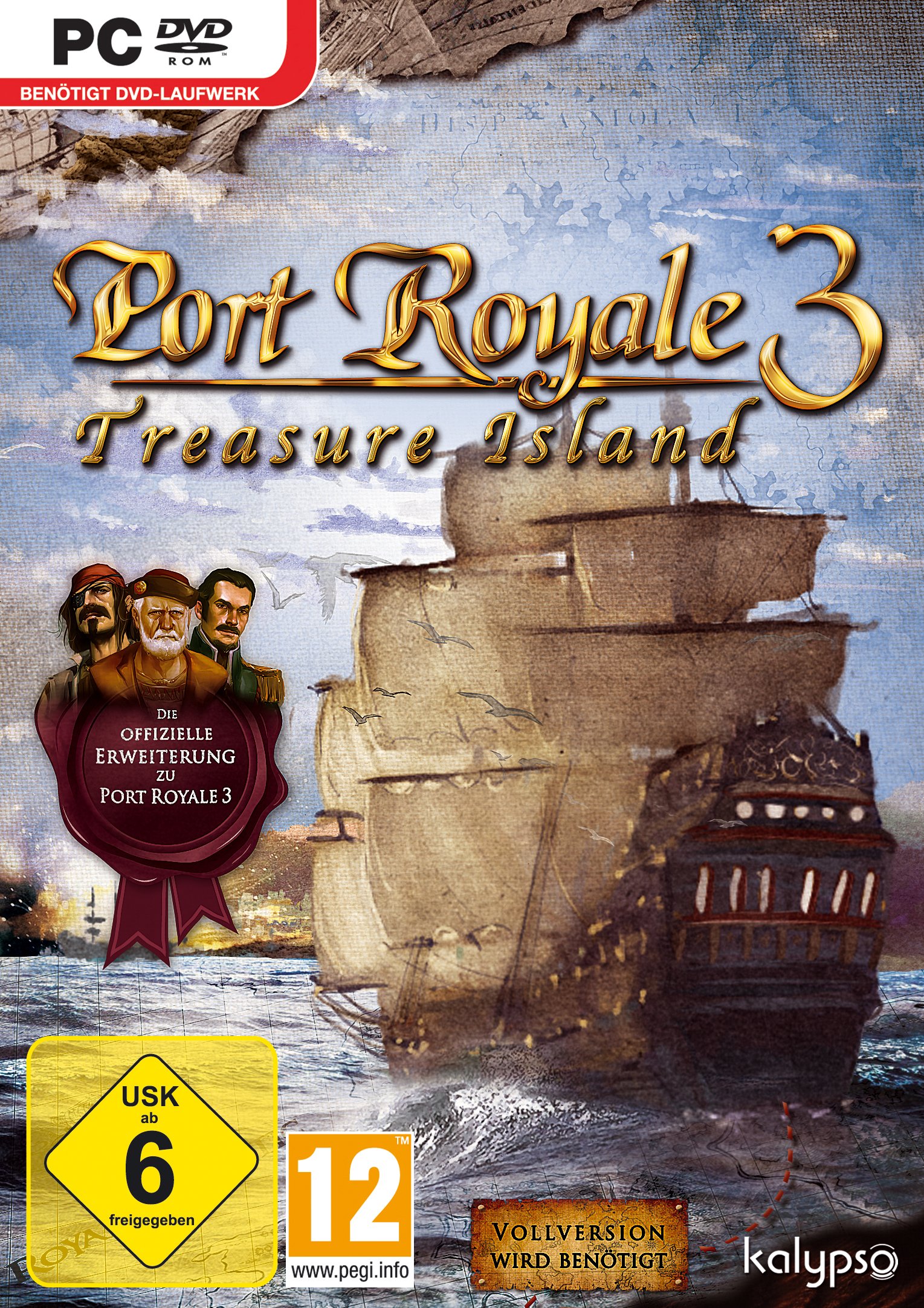 Port Royale 3: Treasure Island Expansion Pack for PC - Pirate Adventure Game DLC - Perfect for Strategy & Simulation Gamers