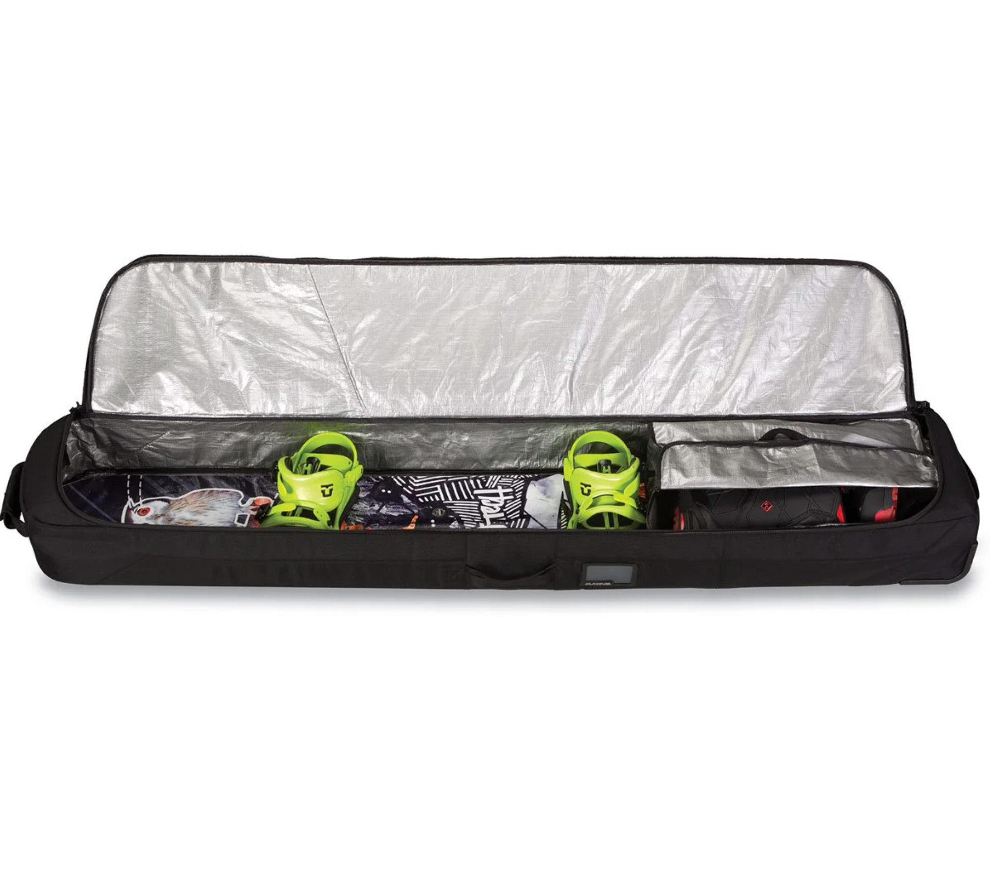 Dakine Low Roller Snowboard Bag - Lightweight & Durable Travel Bag for Snowboards up to 165cm - Perfect for Air Travel & Mountain Trips