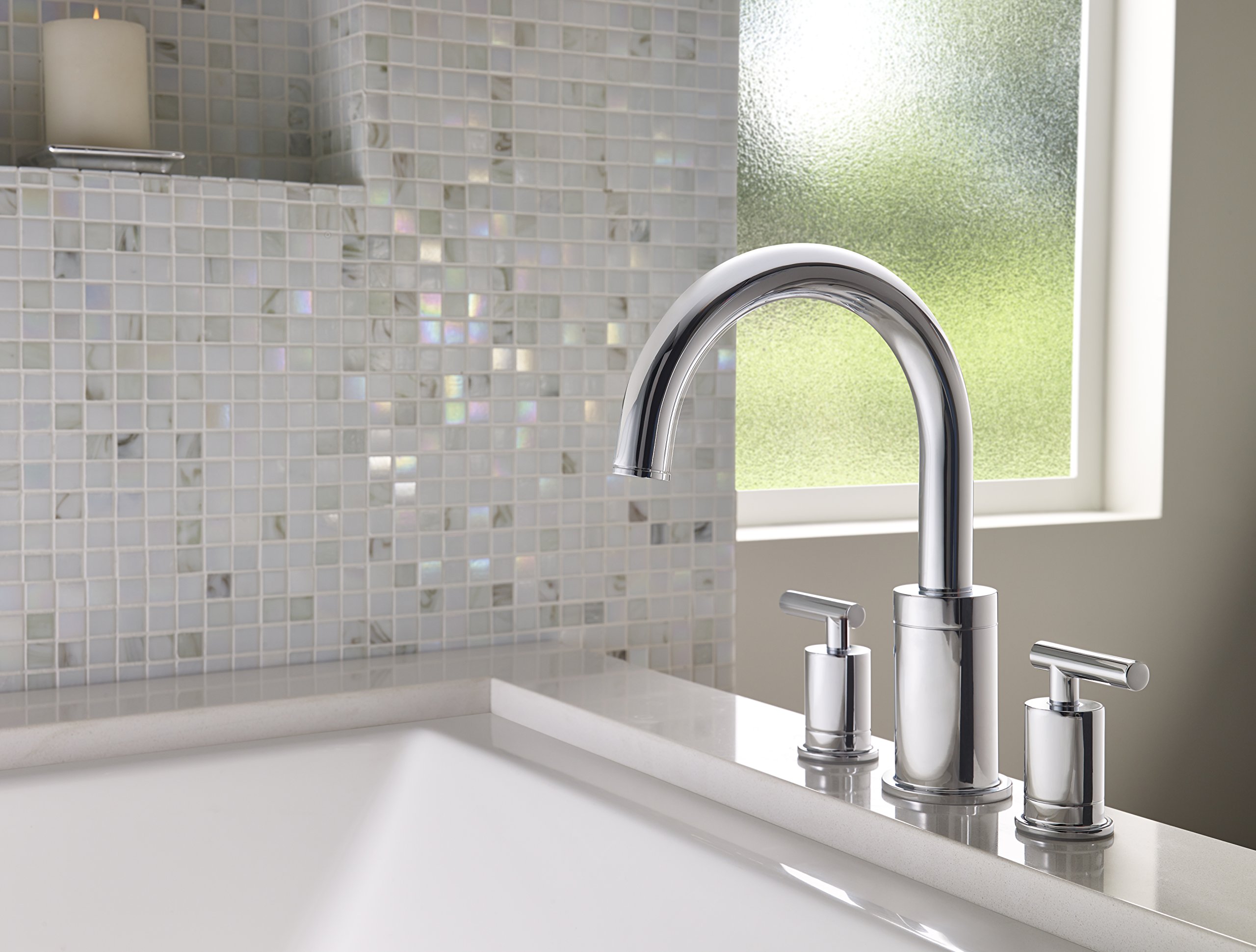 Pfister RT65NCC Polished Chrome Tub and Shower Faucet Set with Accessories - Perfect for Bathroom Renovation & Modern Home Upgrade