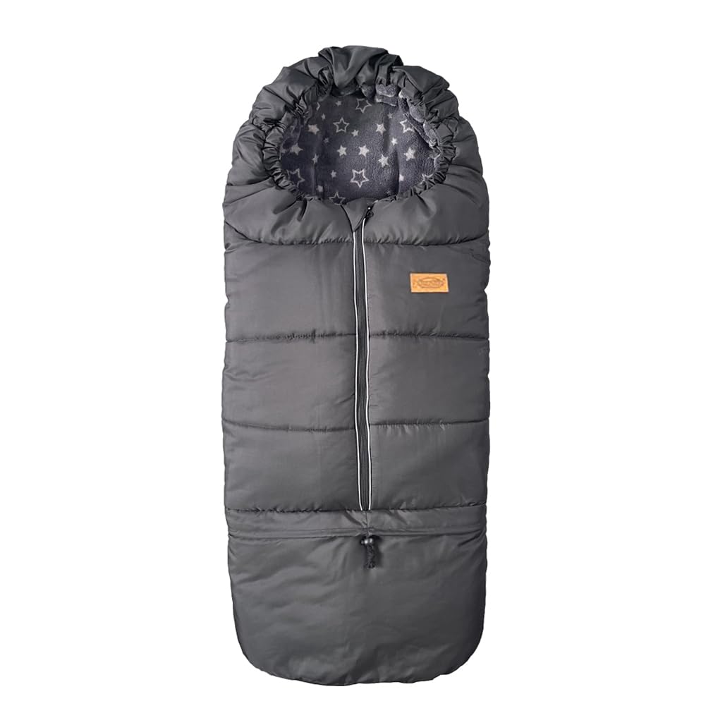 0-5T Adjustable Waterproof Stroller Winter Cover - Universal Fit for All Strollers, XL Stroller Bunting Bag for Infants to Preschoolers - Perfect for Outdoor Winter Walks, Shopping & Travel