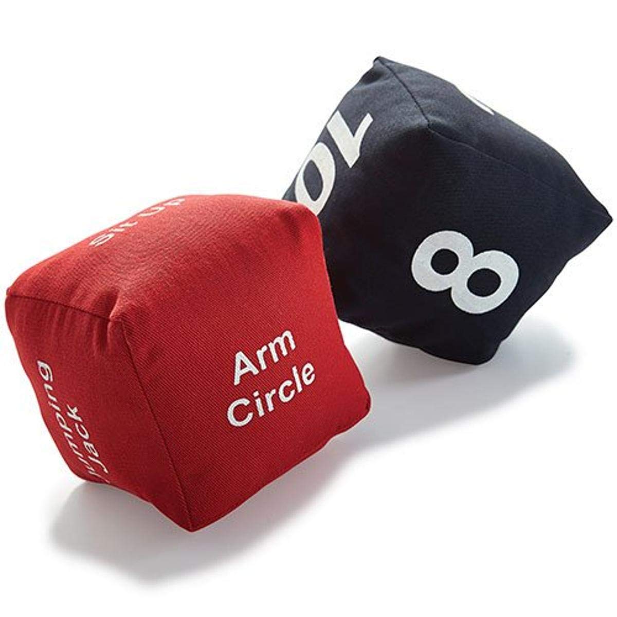 BSN SPORTS Fitness Dice - Fun Workout Dice for Gym, Home & Group Exercises - Perfect for HIIT, Yoga & CrossFit Training