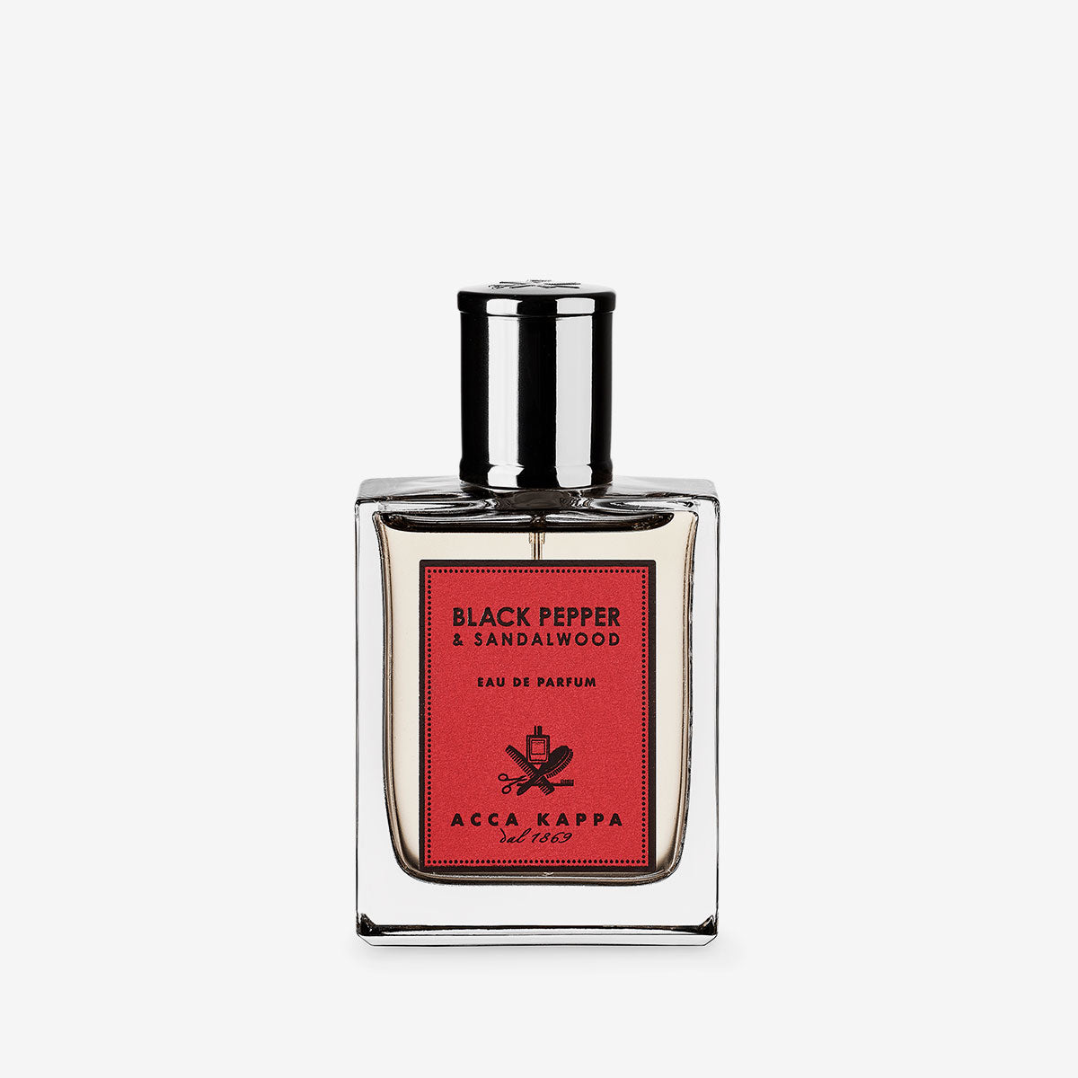 Premium Black Pepper & Sandalwood Eau de Parfum for Men - Long Lasting Woody Spicy Fragrance - Perfect for Date Night & Special Occasions