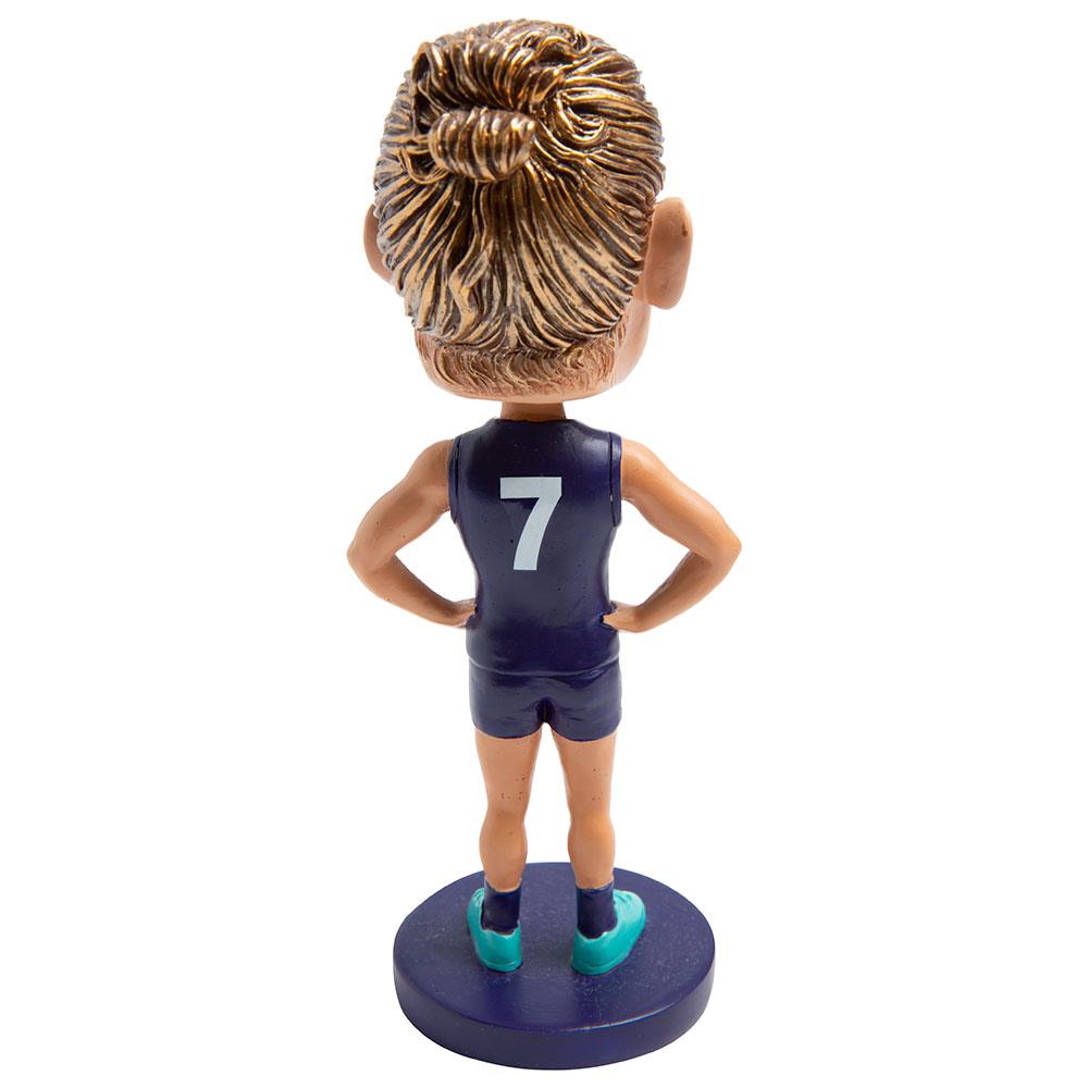 AFL Fremantle Dockers Nat Fyfe Bobblehead - Official Collectible Figurine for Sports Fans & Memorabilia Collectors - Perfect for Home Display, Office Decor, and Gifts