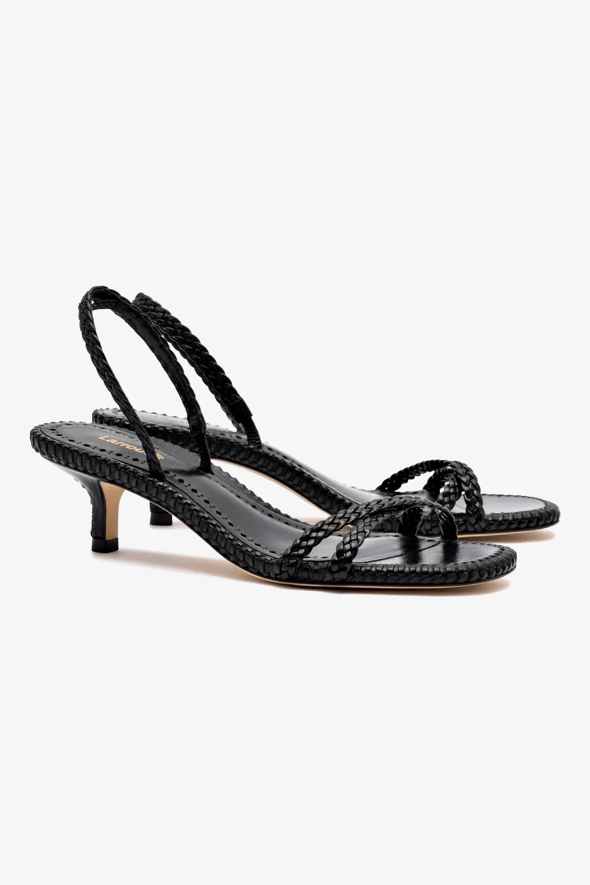 Mini Annie Sandal In Black Leather - Women's Comfortable Leather Sandals for Summer | Perfect for Beach, Vacation & Casual Outings
