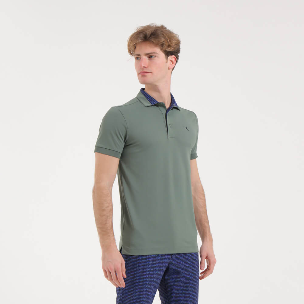 ANATOMY Stretch Pique Slim Fit Polo Shirt for Men - Breathable Comfort & Modern Style | Perfect for Business Casual, Golf & Everyday Wear | Final Sale