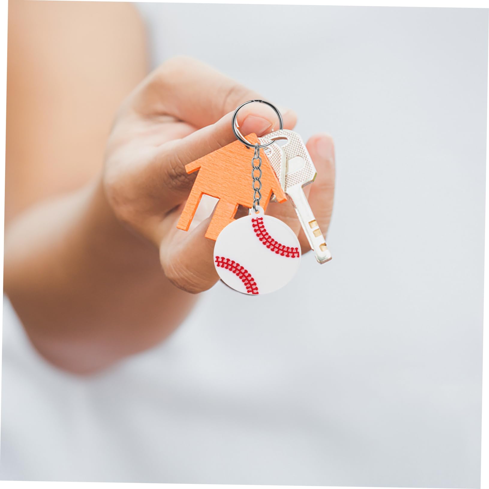 MUSISALY 20pcs Volleyball Keychains Bulk - Durable PVC Charm Keyrings for Sports Lovers, Team Gifts & Party Favors - Perfect for Volleyball Players, Coaches & Fans (Great for Tournaments, Fundraisers & School Events)