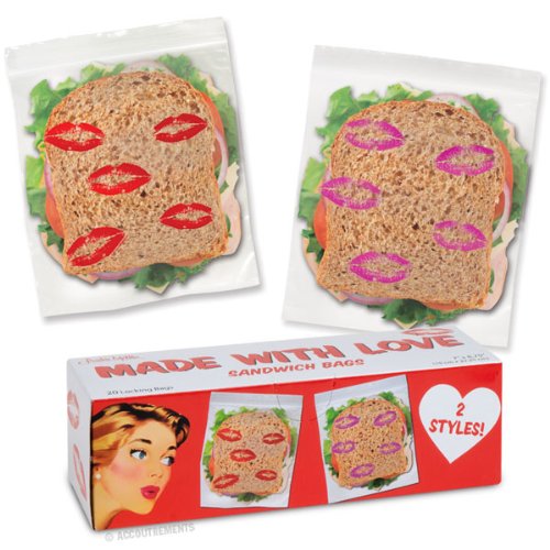 Mcphee Accoutrements Eco-Friendly Sandwich Bags - Reusable Food Storage Bags for Lunch, Picnics & Meal Prep | BPA-Free & Leak-Proof