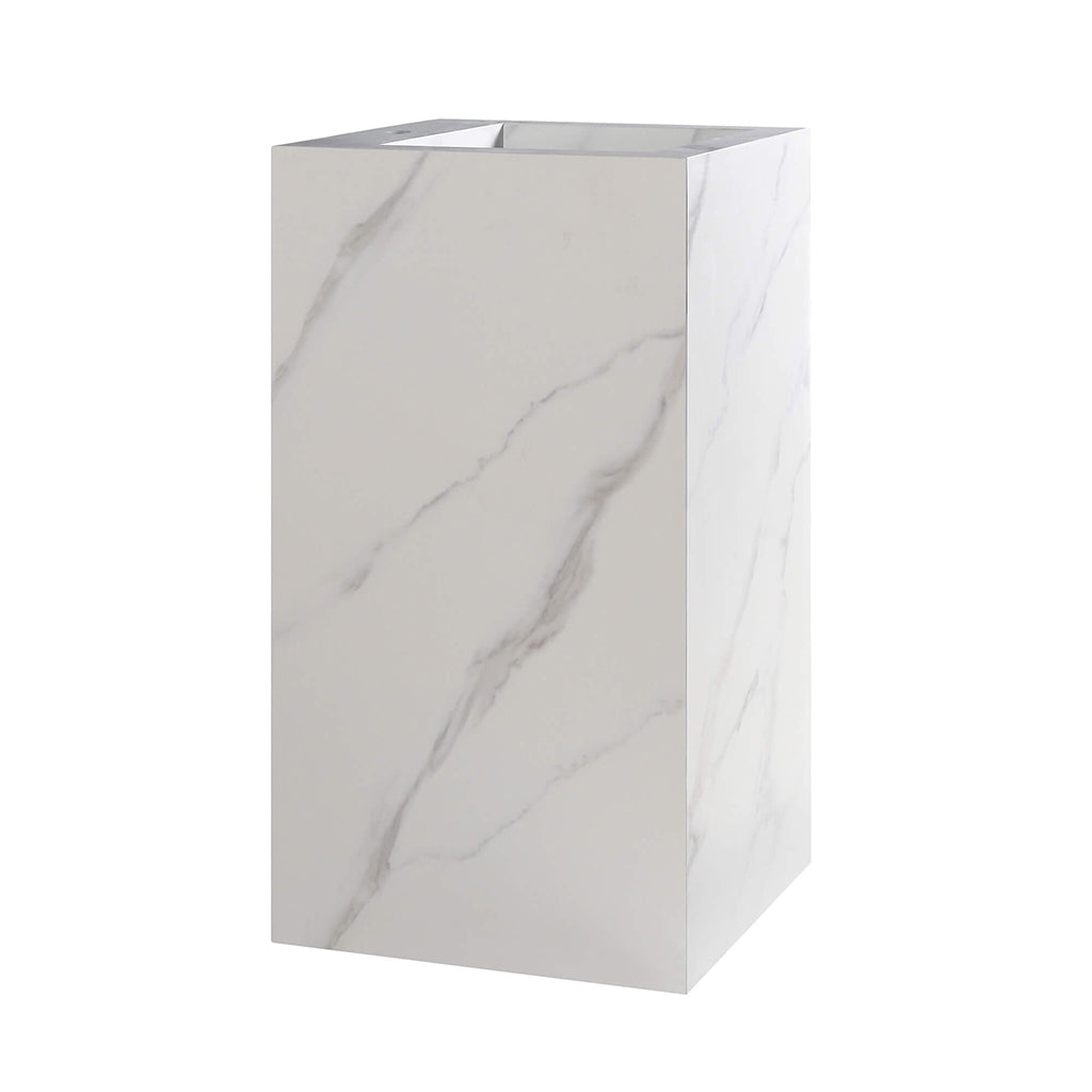 Grand Square Pedestal Sink - 18