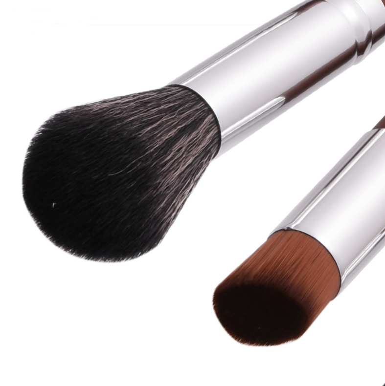 10-Piece Professional Makeup Brush Set for Flawless Face & Eye Application - Perfect for Daily Makeup, Contouring, and Blending