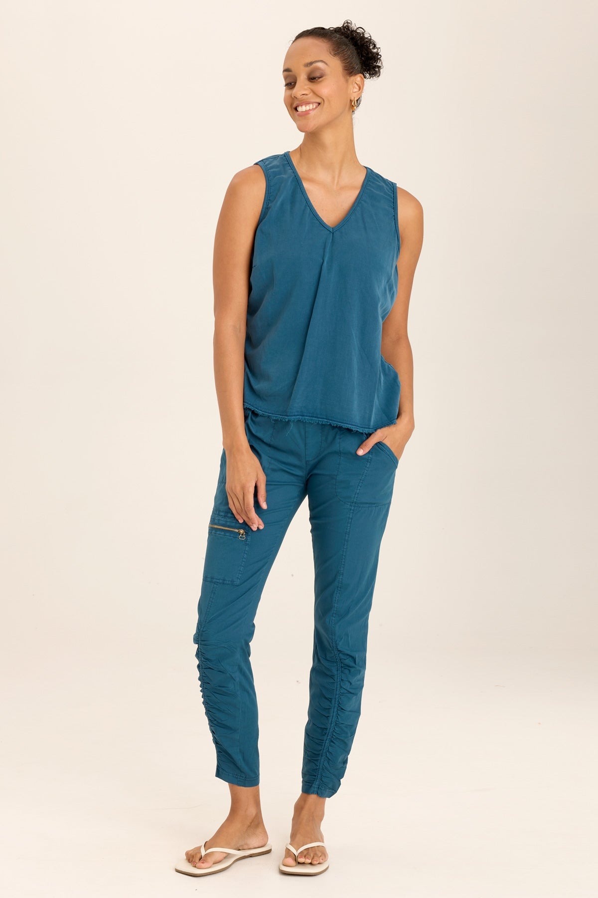 Ileana Tank Abyss Pigment - High-Quality Waterproof Swimwear for Women | Perfect for Beach, Pool, and Summer Vacations