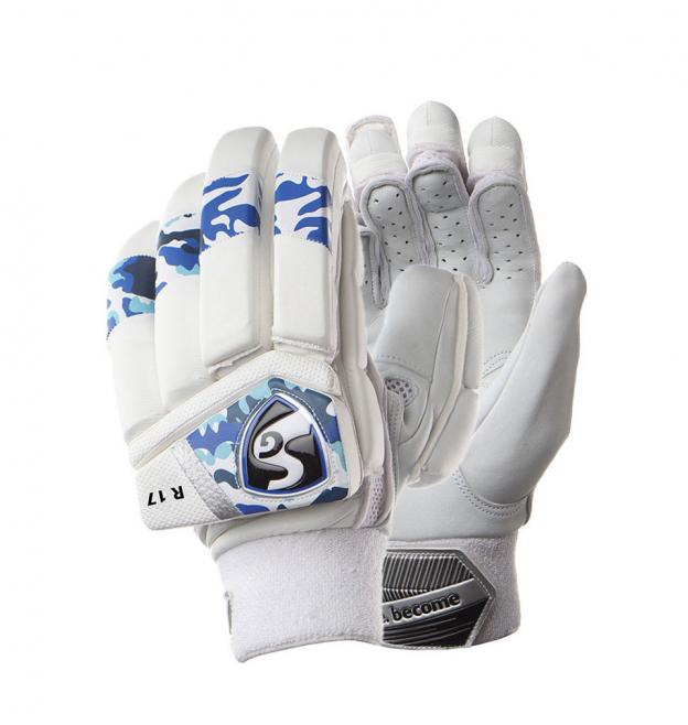 SG R17 Cricket Batting Gloves - Professional Grade Batting Gloves for Cricket Players - Perfect for Practice, Matches & Training Sessions