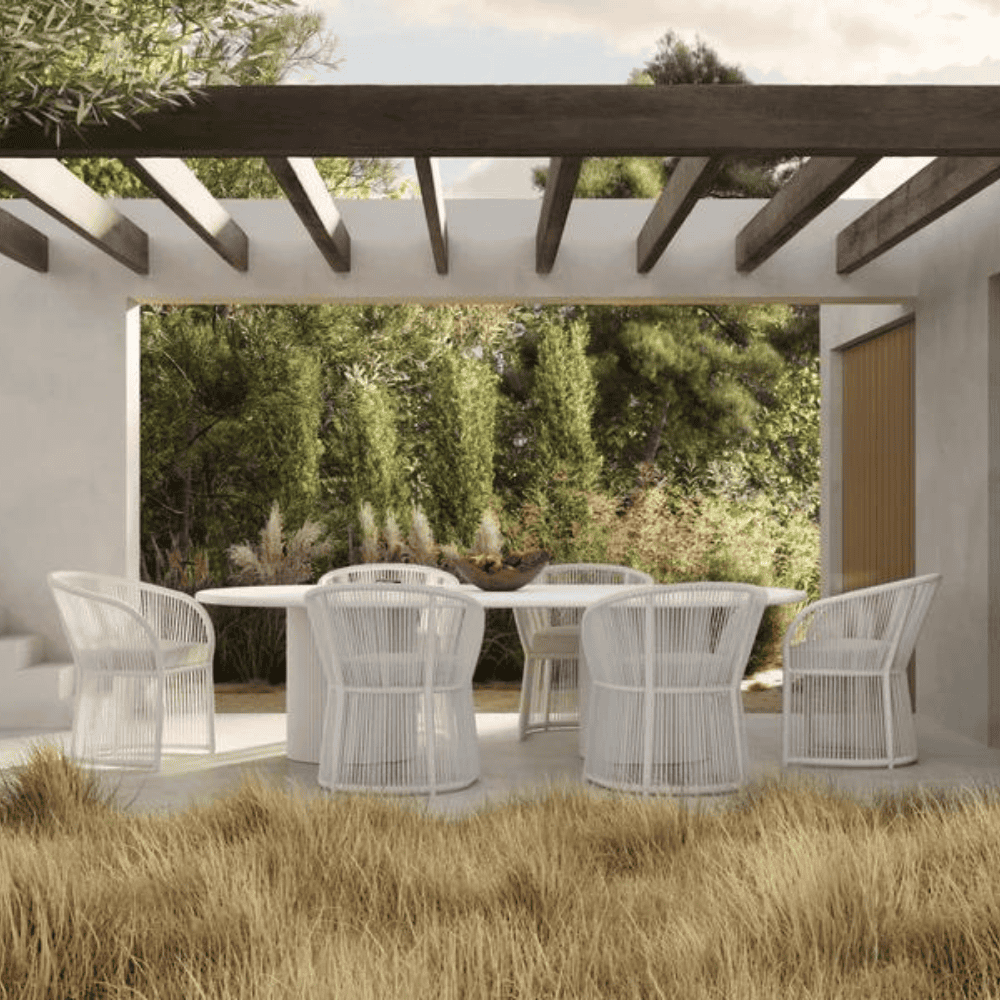 Premium Cape Town Outdoor Dining Chair - Weather-Resistant Patio Furniture for Garden, Poolside & Backyard Relaxation | Durable & Stylish Outdoor Seating Solution