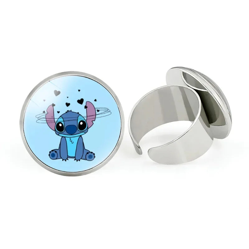 Disney Cartoon Character Rings for Kids - Fun & Colorful Jewelry for Birthday Gifts, Party Favors & Dress-Up Play