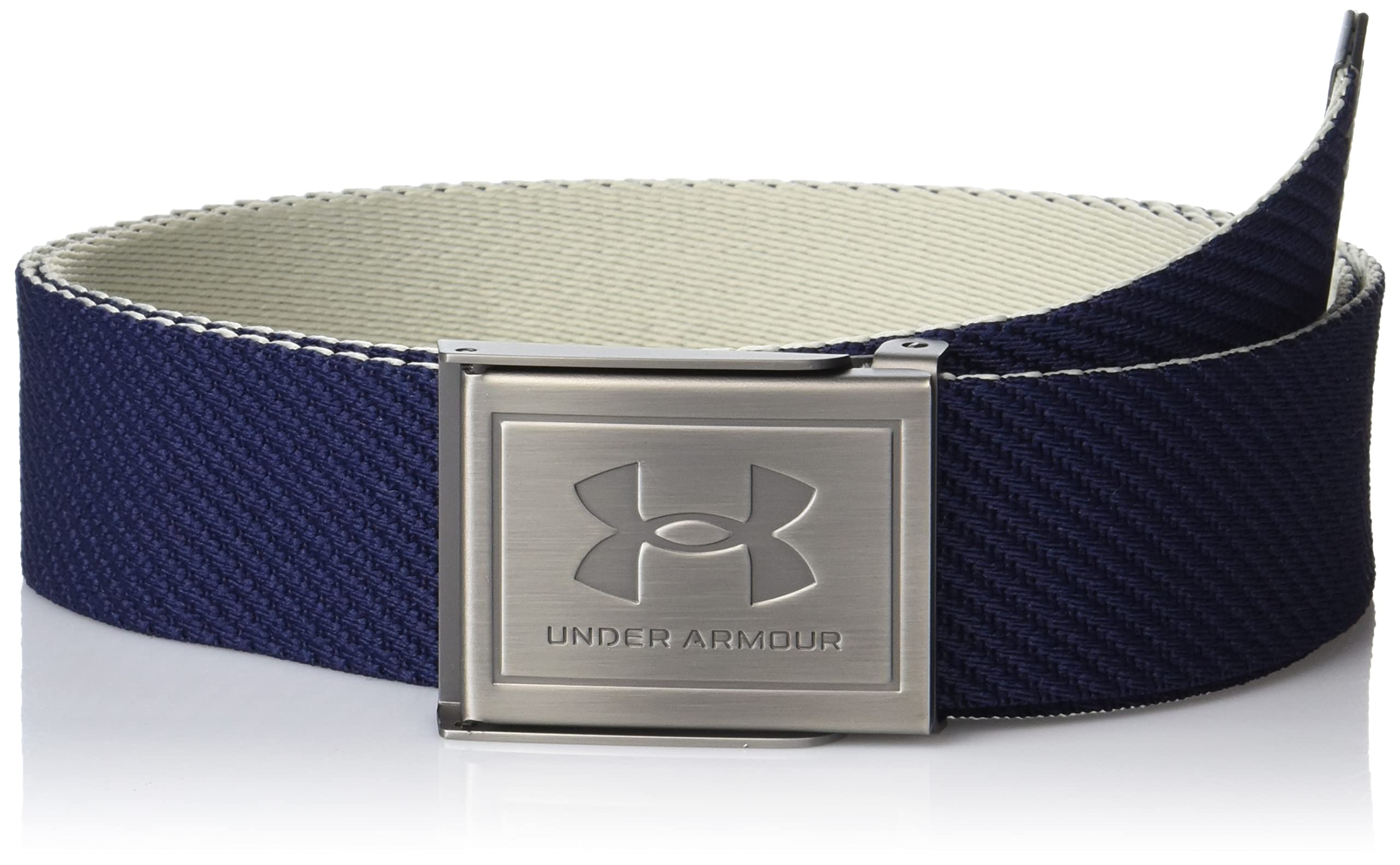 Under Armour Boys' Adjustable Webbing Belt - Durable Nylon Sports Belt for Kids - Perfect for School, Sports & Casual Wear