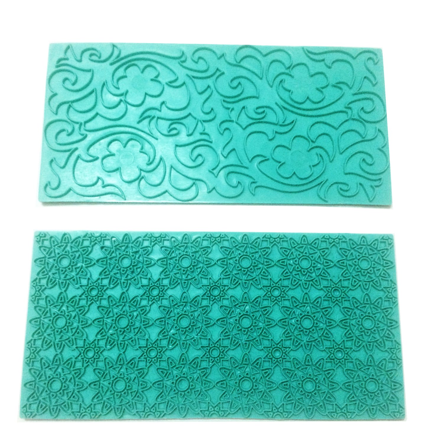 Gumpaste Flower Press Mold Set - Fondant Cake Embosser for Cupcake, Cookies & Cake Decorating | DIY Sugar Flower Design Tool for Wedding, Birthday & Party Desserts