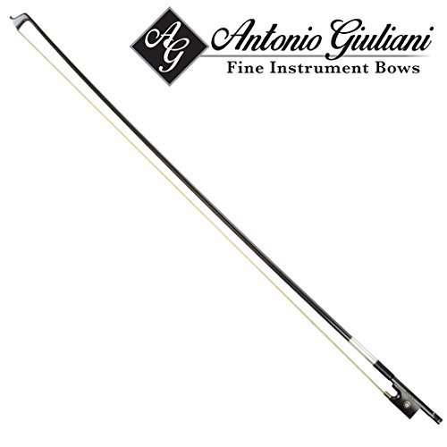 Premium Giuliani Carbon Fiber Violin Bow 1/8 Size - Professional Grade for Students & Musicians - Perfect for Practice, Performances & Orchestral Playing