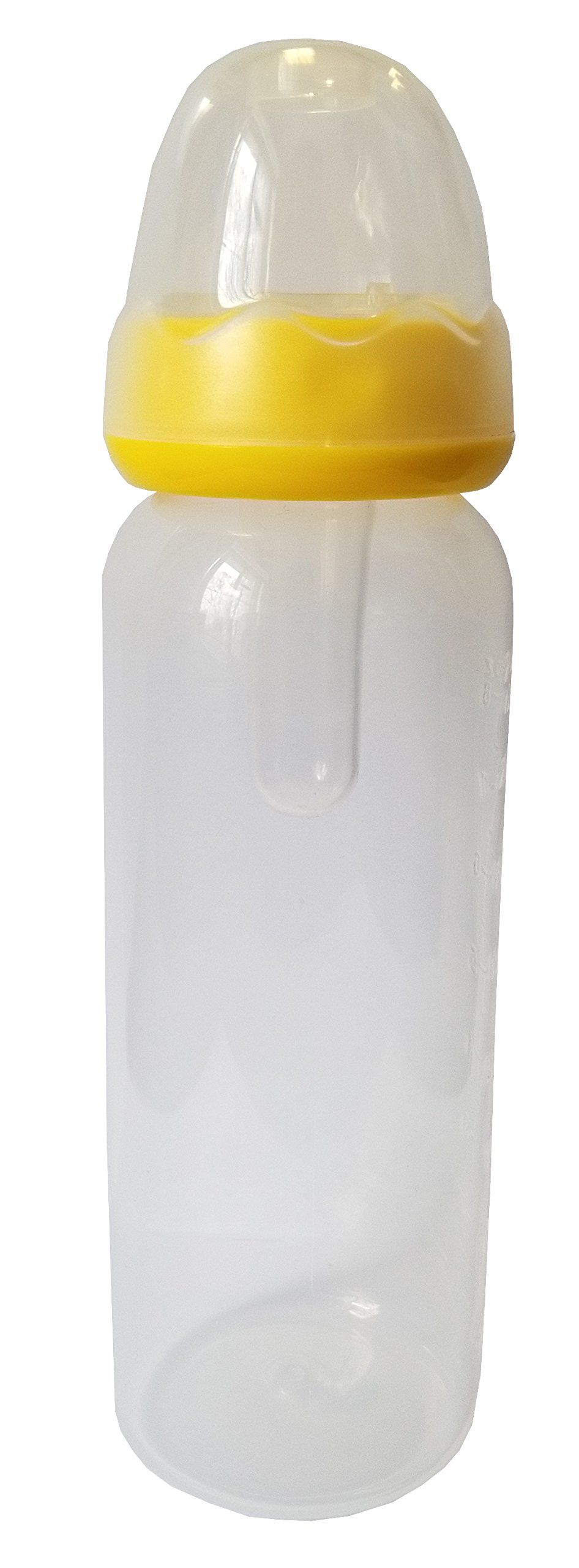 ENVY BODY SHOP Adult Baby Bottle - ABDL & DDLG Milk Bottle for Age Play, Little Space, and Regression Therapy | BPA-Free Silicone Feeding Bottle for Adults (Yellow) - Perfect for Roleplay, Sensory Comfort, and Caregiver Bonding Moments