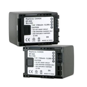Canon BP-820 Li-Ion 7.4V 1780mAh Replacement Battery for Canon Cameras - Perfect for Travel Photography & Outdoor Shooting