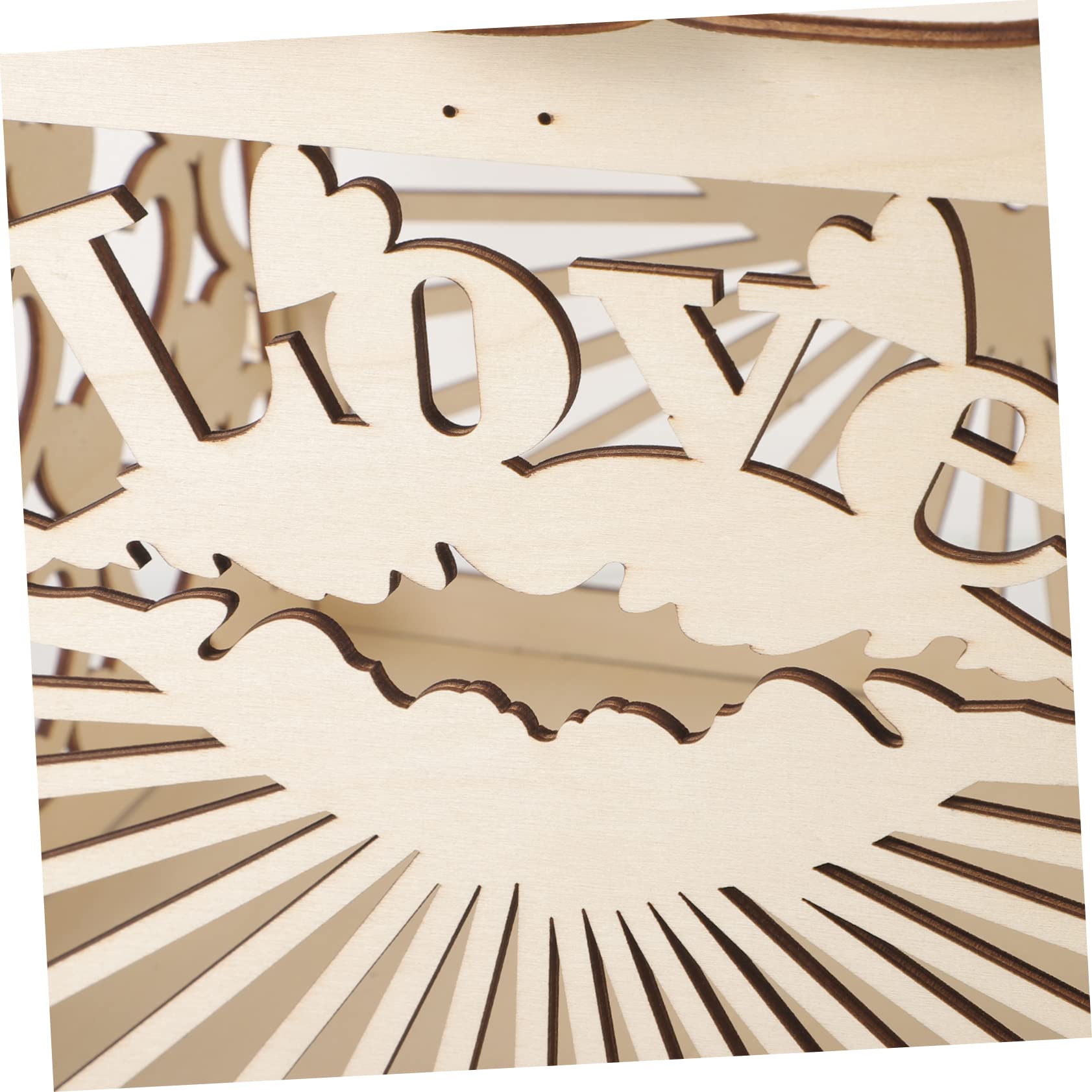 Handmade Wooden Wedding Card Box - Decorative Carving with Large Storage Space for Cards, Envelopes & Money Gifts | Perfect for Wedding Receptions, Bridal Showers & Anniversary Celebrations