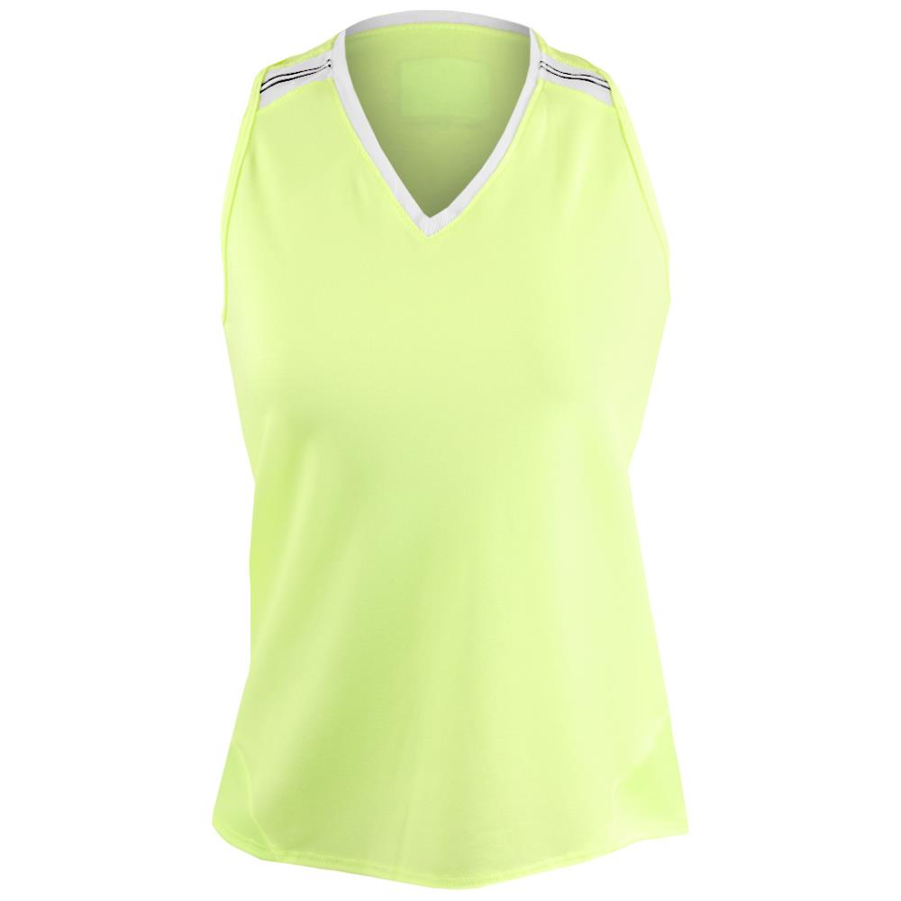 Lucky in Love Women's Electric Tie Back Tank Top - Lemon Frost | Casual Summer Wear & Beach Outfit