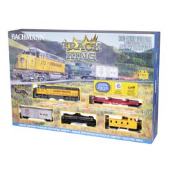 Bachmann Trains Track King HO Scale Ready to Run Electric Train Set with Remote Control - Perfect for Model Railroad Enthusiasts & Holiday Displays