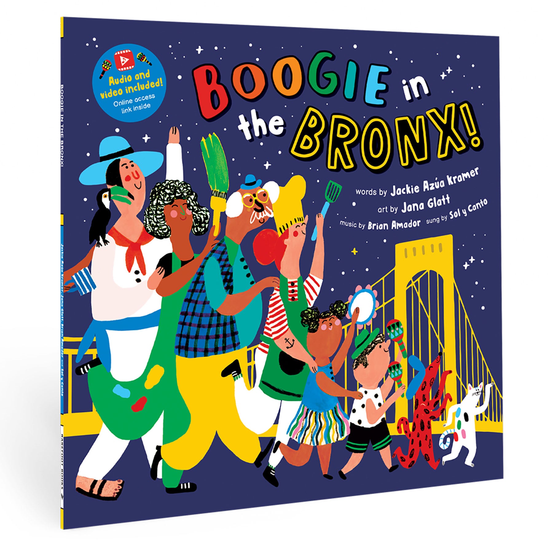 Barefoot Books PreK Boogie Time Singalongs 4-Piece Book Set for Toddlers - Interactive Musical Storybooks for Early Learning & Dance Playtime