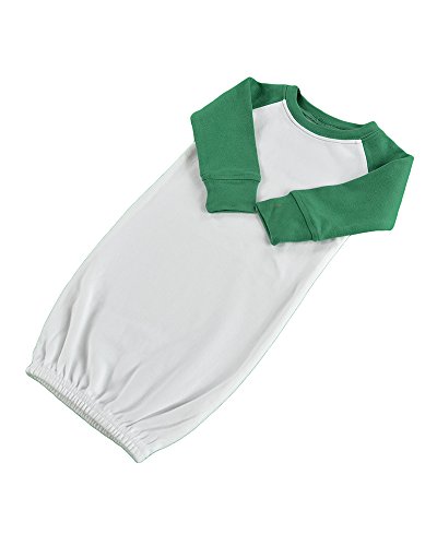 White W/Kelly Green