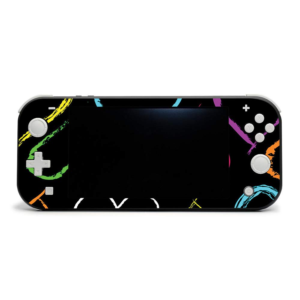 MightySkins Nintendo Switch Lite Vinyl Skin Wrap - Hearts Design | Protective & Durable Decal Cover | Easy to Apply & Remove | Made in USA | Perfect for Gaming Protection & Personalization